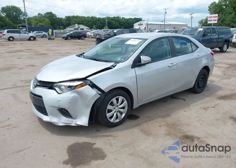 2015 Toyota Corolla Le from USA, damaged, VIN 5YFBURHEXFP241080
